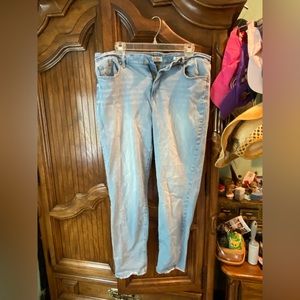 Relaxed Skinny Crop Jeans